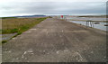 Along the jetty near the Afon Dafen River Crossing, Llanelli