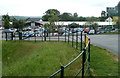 Entrance to Usk Garden Centre, Llanbadoc