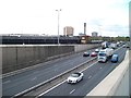 The Westlink from the Grosvenor Road bridge