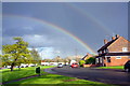 Double rainbow over Sandford Avenue