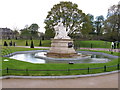 TQ2580 : Queen Victoria's statue in new landscaping, Kensington Gardens by David Hawgood