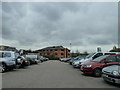 Cars parked at Decathlon