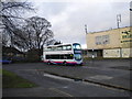 Bus at Sheffield Lane Top terminus