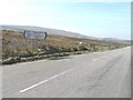 Road sign on A689