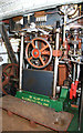 SO8218 : Gloucester Waterways Museum - SND No. 4 dredger, steam engine by Chris Allen