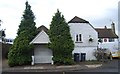 Shelter and former stable block