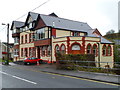 Leigh Social Club, Senghenydd, viewed from the north