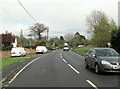 A319 approaches junction with Halebourne Lane