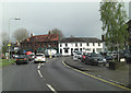 Bagshot Road junction with Chobham High Street