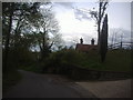 New Barn Lane approaching Buriton