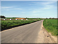 View along Roman Road towards Mill Farm