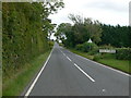 The A4120 coming in to Pant y Crug from the east