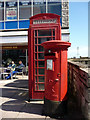 Telephone Box and Elizabeth II Postbox, Swanage, Dorset