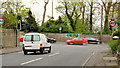 J3784 : Traffic lights, Greenisland (2) by Albert Bridge