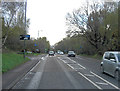 A322 crosses Bisley Common