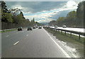 M3 footbridge north of Frimley