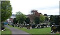 A Catholic section of Belfast City Cemetery
