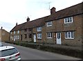 Terrace of stone houses in Shepton Beauchamp