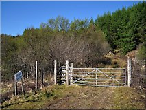 NG6811 : Entrance to Braigh an Uird Forest by Richard Dorrell
