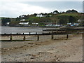 Beach, yachts and houses