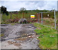 Demolition site near Penyrheol ACF hall, Caerphilly