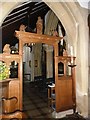 Christ Church at Church Crookham: rood screen