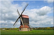SP9952 : Stevington Windmill by Ashley Dace