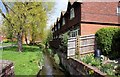 Letcombe Brook through Wantage