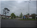 Roundabout on Reading Road, Yateley
