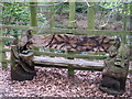 Carved Bench, Big Wood