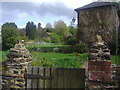 House and garden by Manor Farm