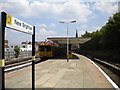 SJ3093 : New Brighton station platform and canopy by Richard Vince