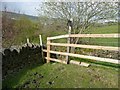 Stile on Sowerby Bridge Footpath 93 at Doldram Lane