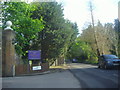 The entrance to York House school, Sarratt Road