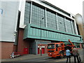 Lorry in Bramall Lane