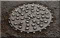 "SW" manhole cover, Portadown