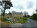 Unfinished house on Stonygate Lane