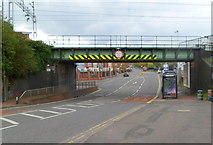 SO9990 : Bromford Road railway bridge, Oldbury by Jaggery