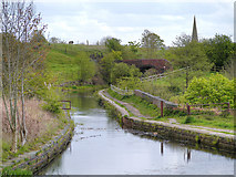 SD7506 : Manchester, Bolton and Bury Canal, Prestolee Aqueduct by David Dixon