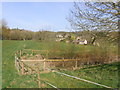 View to Foxcote from the footpath