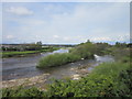 The River Esk from Longtown Bridge, Longtown