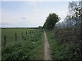 A cycle route towards Westlinton