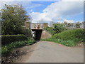 The rail bridge at South View