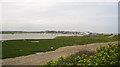 Looking towards Aldeburgh from the Martello Tower