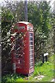 Telephone box on Fowlmere Road, Foxton