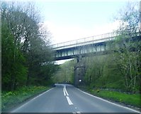 SK1072 : Railway Bridge in Wye Dale by Anthony Parkes