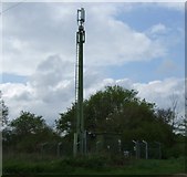 TM0162 : Communications mast near Wetherden by JThomas