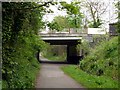 SJ8693 : Slade Lane Bridge by Graham Hogg