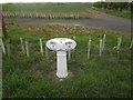 Mile Post near Lowick