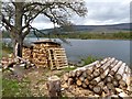 The art of log stacking as practised at Achaphubuil